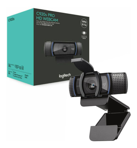 Webcam Logitech Pro Full Hd C920s - Ncom