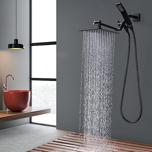 Combo De Cabezal De Ducha Dual De Metal Completo | Cabe...