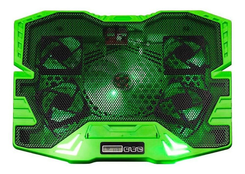 Cooler Fan Gamer 5 Fans Led Verde 3000rpm Multilaser Ac292