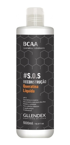 Keratina Líquida Bcaa Gllendex 500ml Reconstruccion