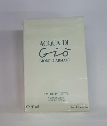 Perfume Acqua Di Gio Armani X 50 Ml Original