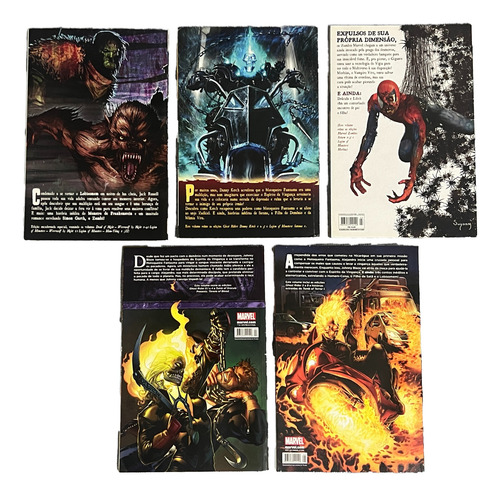 Box: Marvel Terror - Coleção Completa Em 5 Edições (Usado)