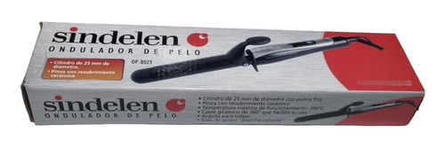 Ondulador Pelo Sindelen Cilindro 25mm Pinza Cerámica 200c°