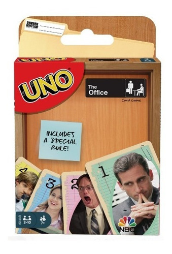 Imagen 1 de 5 de Uno The Office Juego De Cartas