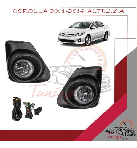 Halogenos Toyota Corolla 2011-2014 Altezza