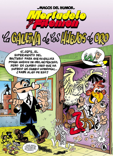 Mortadelo Y Filemón. Gallina Huevos Oro 196 - -(t.dura) - *