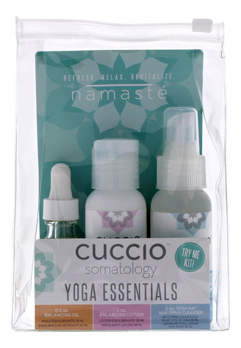 Cuccio Somatology Yoga Essentials Kit Ritual Calmante, Y En