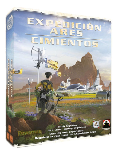 Terraforming Mars: Expedición Ares  Cimientos - Juego Exp