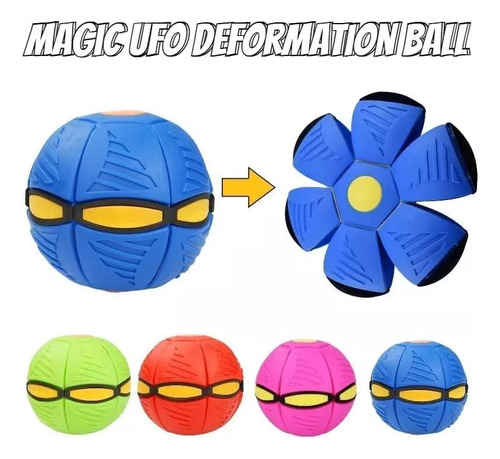 K Pelota Elástica Interactiva Ufo Transformation Ball Glow