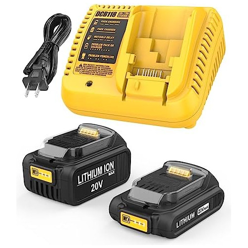 Batería De Litio Dcb206 Dcb230 Dewalt 20v + Cargador D...