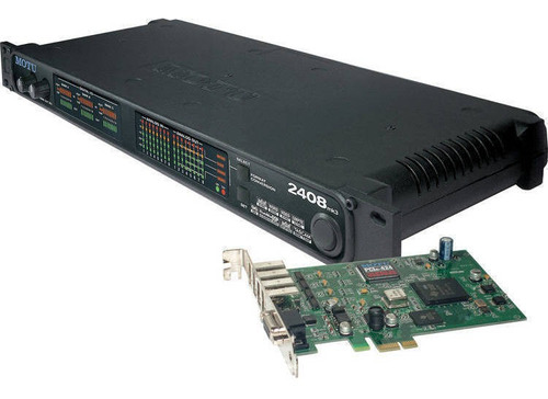 Interface Motu 2408 Mk3 + Targeta Dsp Pcie 424