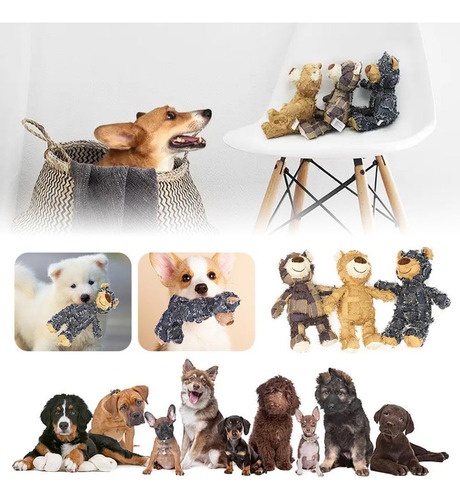 Juguete Para Perros Sucada Extreme Bear, Compañero De Perro