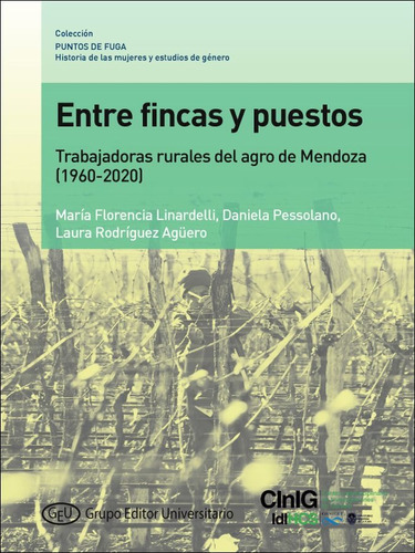 Entre Fincas Y Puestos - Trabajadoras Rurales Del Agro De Mendoza (1960-2020), De M Linardelli. Editorial Grupo Editor Universitario, Tapa Blanda En Español, 2022