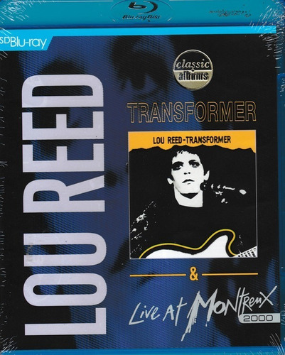 Lou Reed Transformer & Live At Montreux 2000 Blu-ray Imp.new