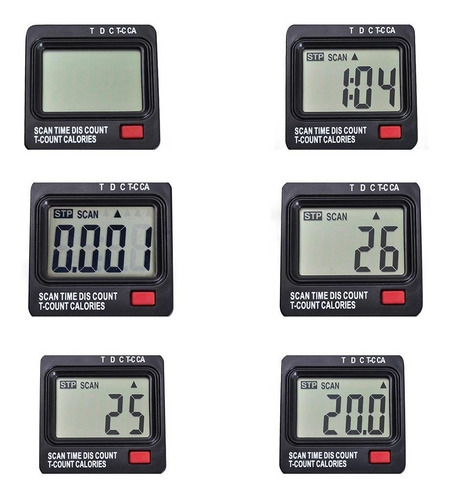 Lcd Pantalla Aw Pedal Ejercitador Mini Ciclo De Ejercicio Fí