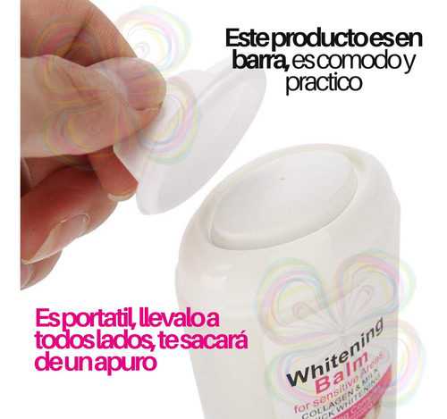 Set Crema Blanqueadora- Desodorante- Jabon Aclarante Aichun