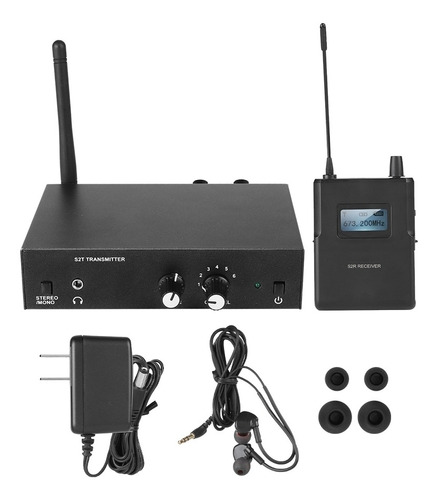 Para Anleon S2 Uhf Stereo Sistema De Monitor Inalámbrico In-