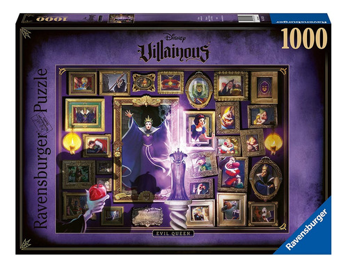 Rompecabezas Ravensburger Villainous Reina Malvada 1000 Piezas