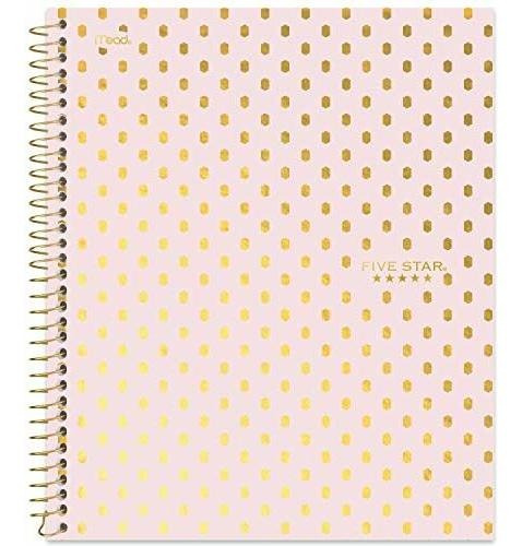 Five Star Cuaderno Espiralado, 1 materia, Papel Rayado Para 