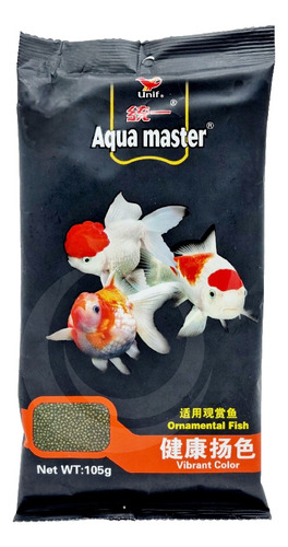 Aquamaster Goldfish Food 105 Gr Alimento Premium Japoneses