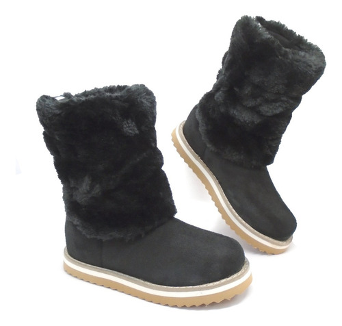 Imagen 1 de 5 de Pantubotas Nena Botas Con Corderito Australianas Guapitas