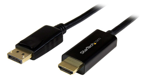Cable Conversor Startech Dp2hdmm1mb Displayport A Hdmi 4k 1m