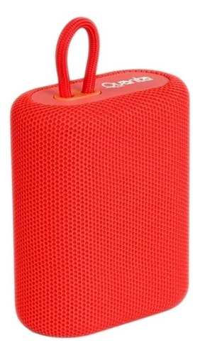 Caixa De Som Portátil Quanta Bluetooth 5w Cor Vermelho Bateria