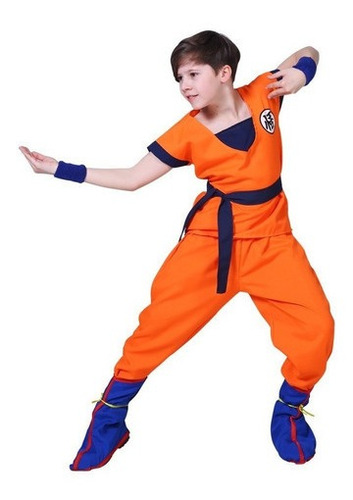 Traje De Cosplay De Dragon Ball Son Goku Kakarotto Para Niño | Meses sin intereses Traje De Cosplay De Dragon Ball Son Goku Kakarotto Para Niño | Meses sin intereses