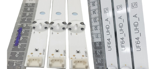 Tiras Led 43uh6030 43uh6100 3tiras 8 Leds