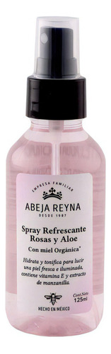 Spray Refrescante De Rosas, Miel Y Aloe Vera 125ml Abeja R. Momento De Aplicación Día/noche Tipo De Piel Todo Tipo De Piel