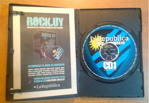 Rock.uy Coleccion Original. Dvds Cds. La Republica