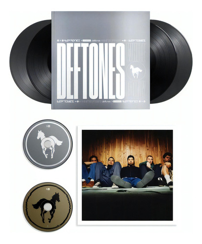 Deftones White Pony 20th Anniversary Lp 4vinilos+2cd Importado Nuevo Cerrado 100 % Original Reissue Remastered Numbered Super Deluxe Edition Limited Edition Cofre En Stock Reprise Records - Físico - V