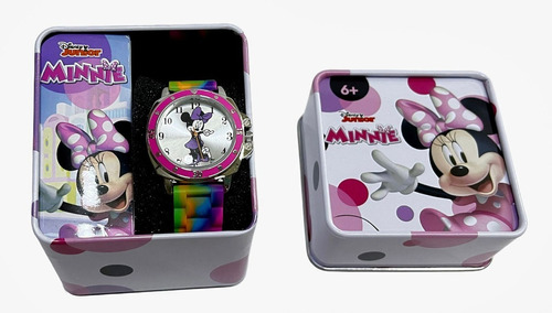 Reloj Disney Minnie Mouse Reloj Analógico De Pulso