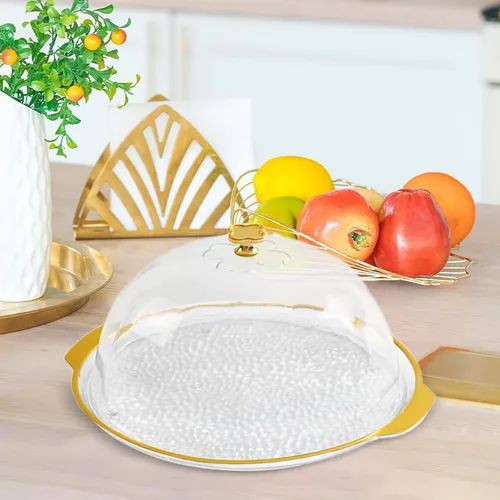 Plato Para Tartas Con Cúpula, Soporte Para Platos De L