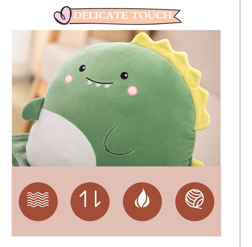Lindo Juguete De Peluche De Anime Con Dinosaurio Blando