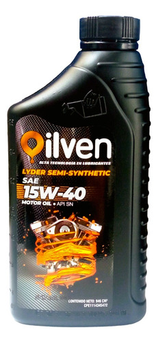 Aceite De Motor Semisintetico 15w40 Diesel 1 Litro