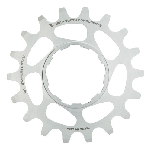 Wolf Tooth Components Cog De Acero Inoxidable De Una Sola V.