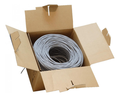 Cable De Red Cat6 Utp Gris 305m Furukawa Clickbox