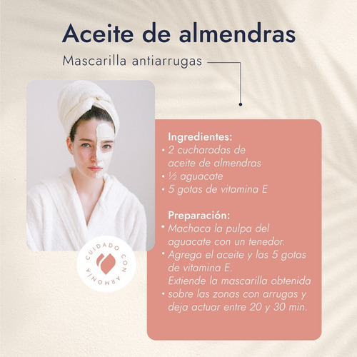 Imagen 7 de 9 de Aceite De Almendras %100 Puro 120ml Frasco Vidrio Gotero