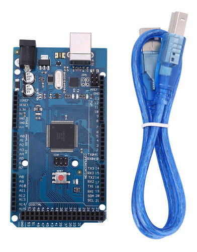 Arduino Uno R3 Mega328p Atmega16u2 Con Cable Usb