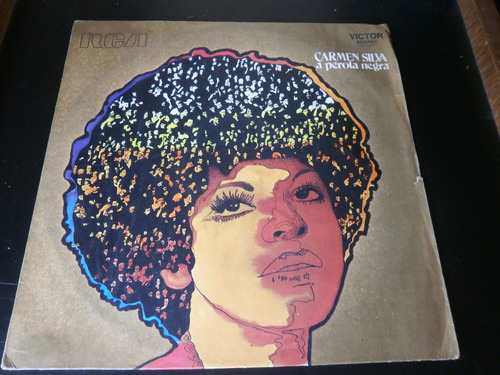 Lp Carmen Silva, A Pérola Negra, Disco Vinil, Ano 1973