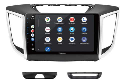 Central Multimidia Pioneer Creta 9p Carplay Android Auto