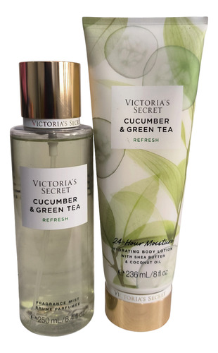 Splash Y Crema Victoria's Secret. Cucumber & Green Tea