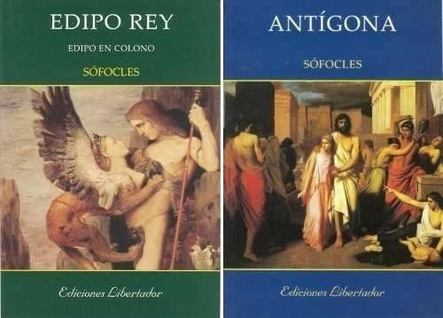 Edipo Rey Y Antígona - Sófocles Pack X2