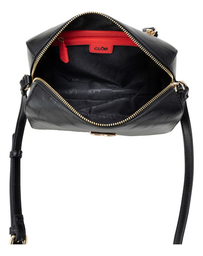 Bolsa Crossbody Cloe Isarel I Chico Color Negro