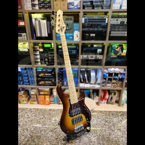 Contrabaixo 5 Cordas Tagima Fusion5 Honey Burst Baixo Tagima