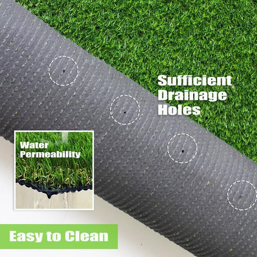 Alfombra Pasto Sintético Pasto Artificial 25x1.0 Mts 20mm