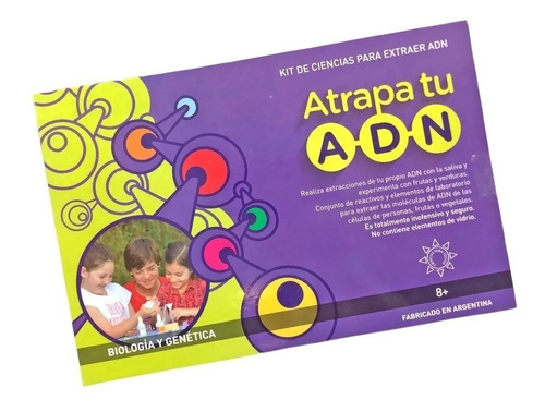 Kit Atrapa Tu Adn Juego De Ciencias - Sharif Express