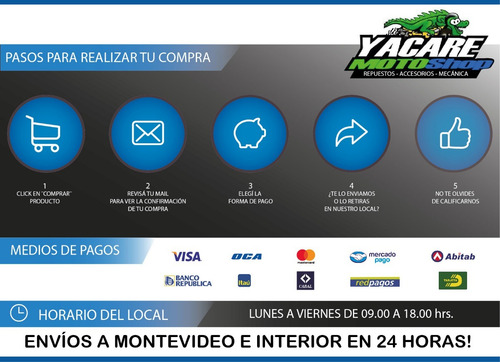 Tranca Para Moto O Bici Onguard Lock #8030 Seguridad