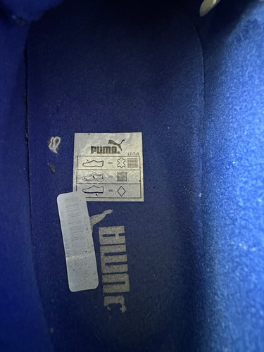 Zapatillas Puma Sparco Azul Talle 39 (Usado)